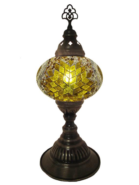 Mosaic Desk Lamp - Yellow