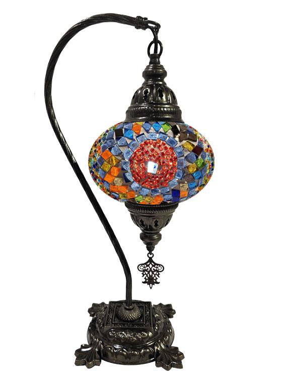 Hanging Mosaic Desk Lamp - Multi