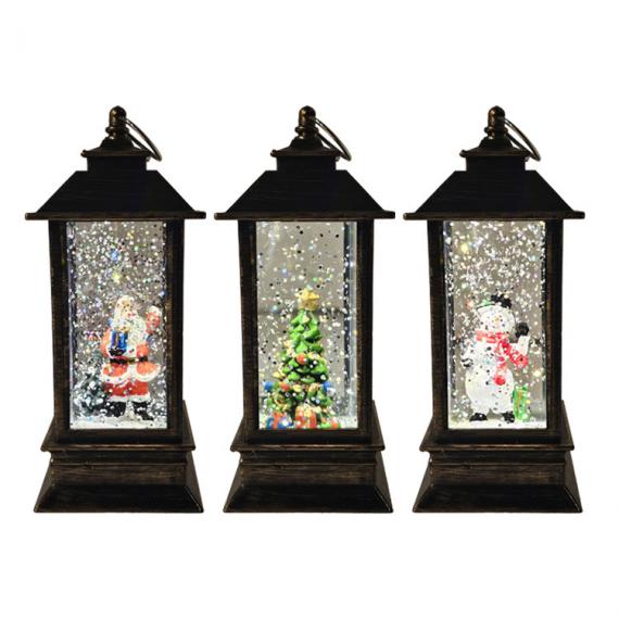 Light Up Lantern with 3d figurine