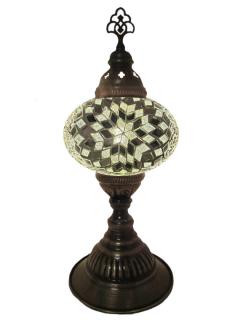 Mosaic Desk Lamp - White