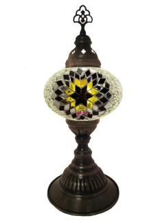 Mosaic Desk Lamp - Brown