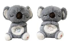 Breathing/Heartbeat Koala in pink and blue