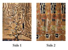 Gustav Klimt Tree of Life Print (side 1) and Stoclet Frieze
