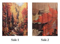 Autumn Glory (side 1) and Autumn Maple Leaf (side 2) Artist